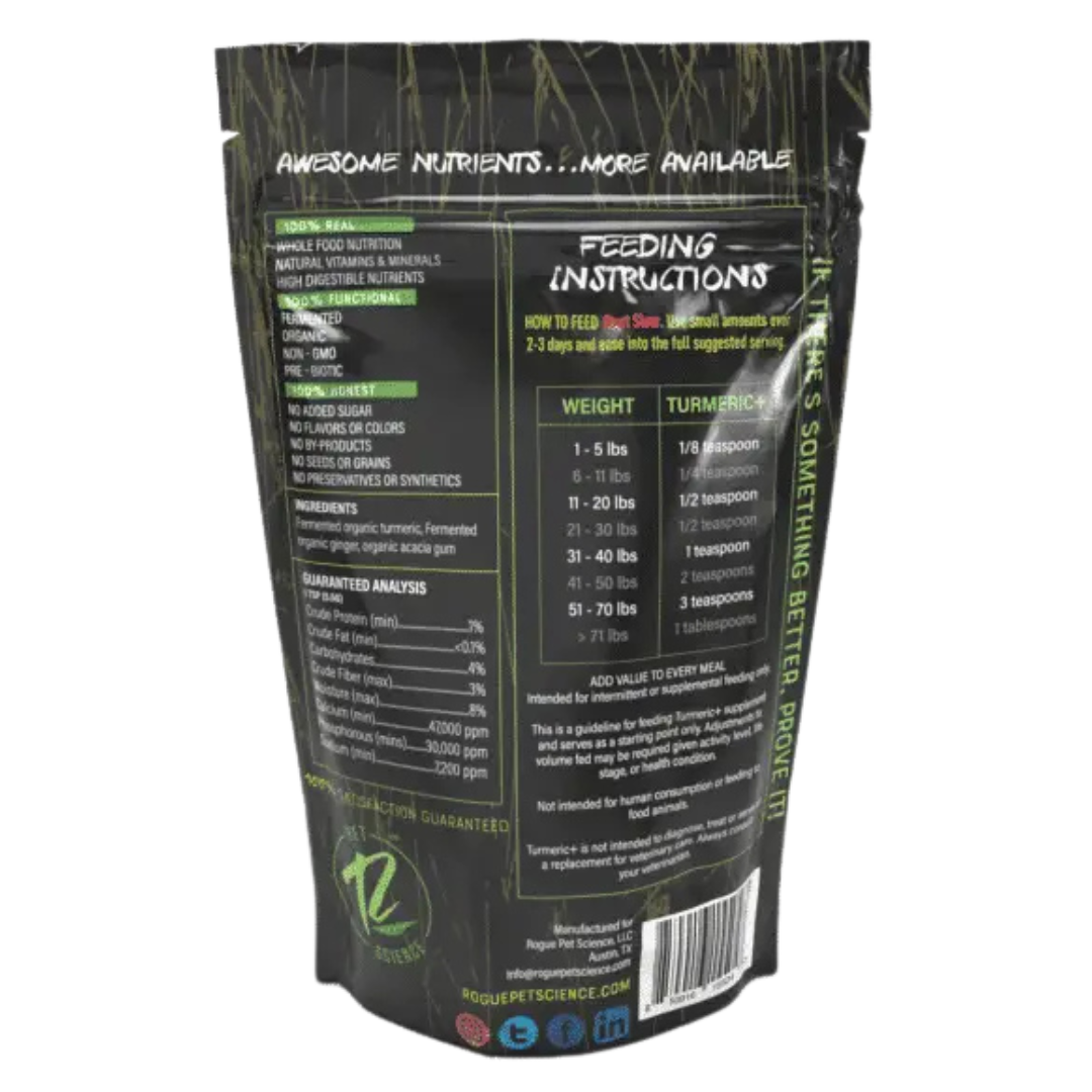 Rogue Pet Science: Turmeric