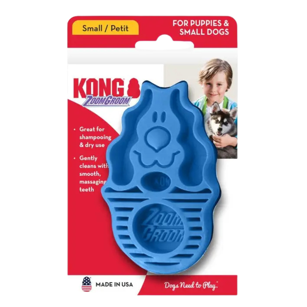 KONG Groom Silicone Brush